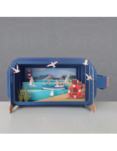 Tarjeta 3D "Marina"