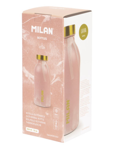 Botella isotérmica "Lava rosa"