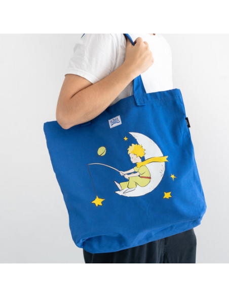 Bolso de tela "El Principito" (luna)