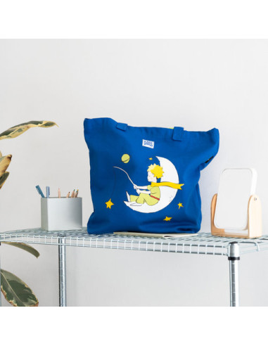 Bolso de tela "El Principito" (luna)