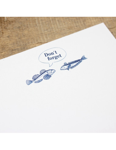 Bloc de notas A6 "Don´t forget"
