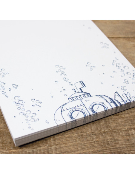 Bloc de notas A6 "Submarino"