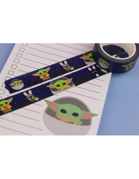 Washi tape "Baby Yoda"