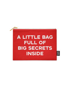 Neceser rojo "Big Secrets"