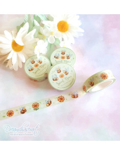 Washi tape "Abejas"