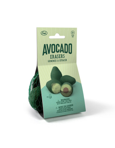 Gomas de borrar "Bolsa de aguacates"