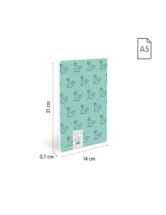 Cuaderno A5 "460" 2