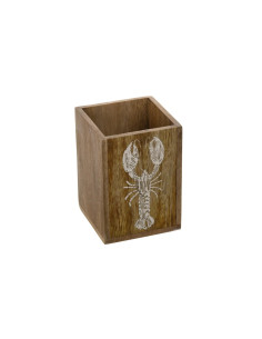 Portalápices de madera "Langosta"