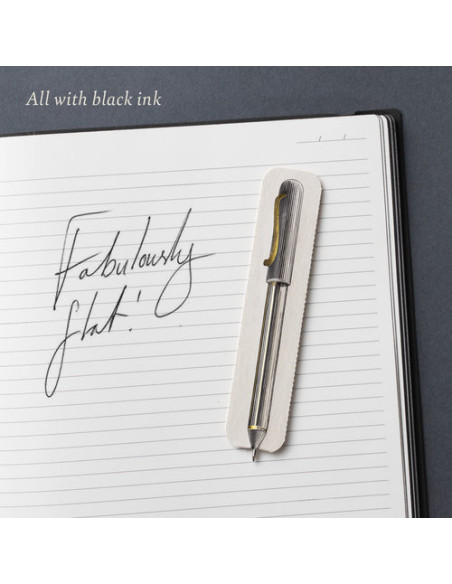 Marcapáginas con bolígrafo