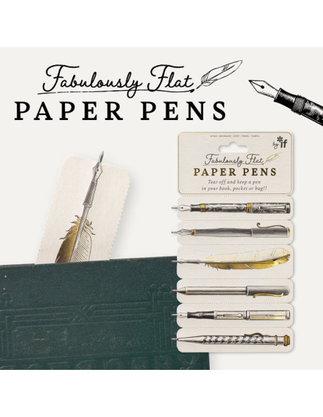 Marcapáginas con bolígrafo