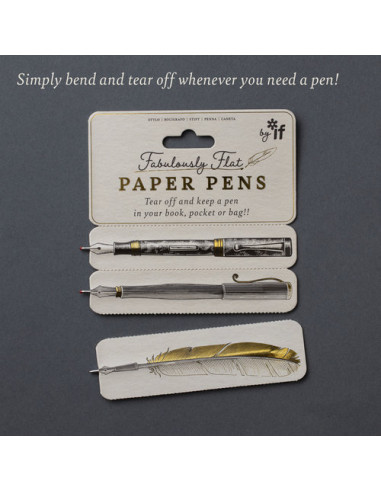 Marcapáginas con bolígrafo