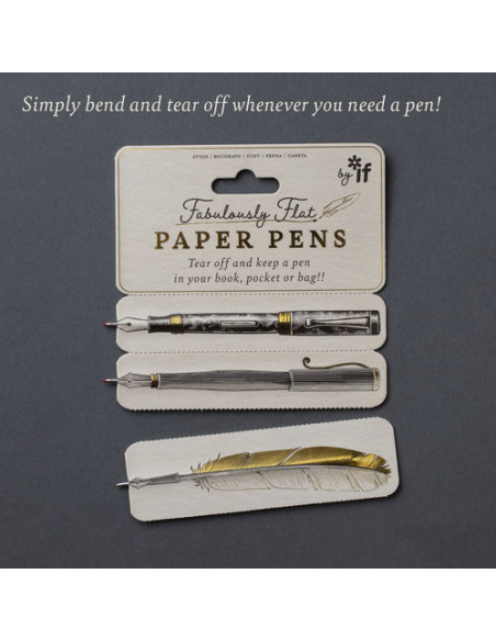 Marcapáginas con bolígrafo