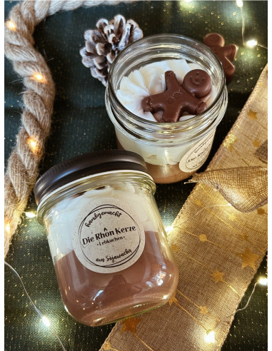 Vela de soja artesana "Galleta de jengibre"