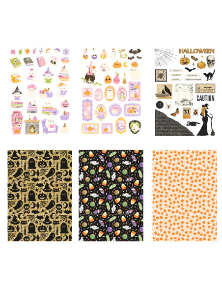 Libro de pegatinas "Halloween"