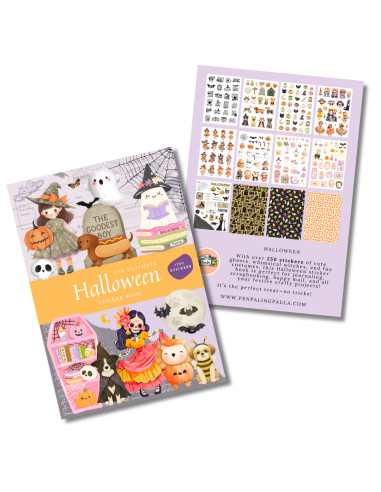 Libro de pegatinas "Halloween"