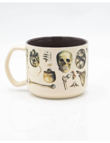 Taza de cerámica "Esqueleto"