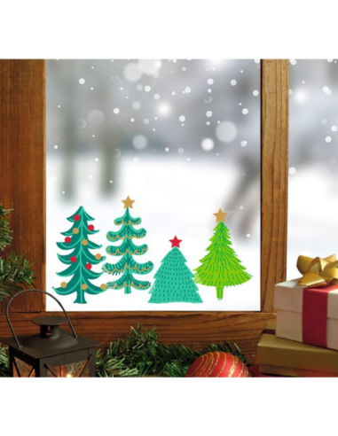 Libro de pegatinas navideñas decorativas