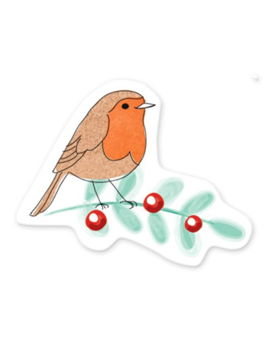 Libro de pegatinas navideñas decorativas