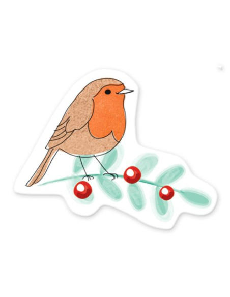 Libro de pegatinas navideñas decorativas