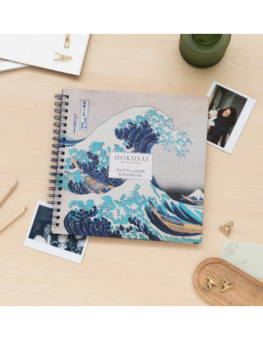 Álbum de scrapbooking "Hokusai"