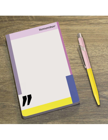 Bloc de notas A6 "Remember"