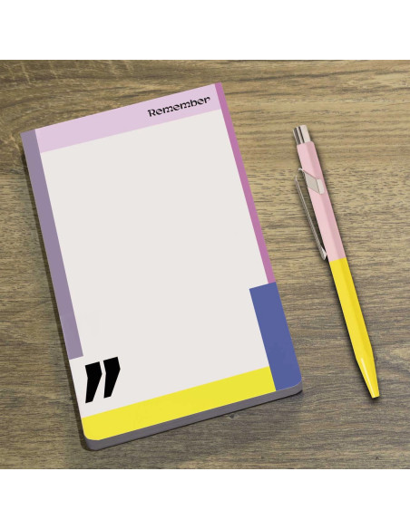 Bloc de notas A6 "Remember"