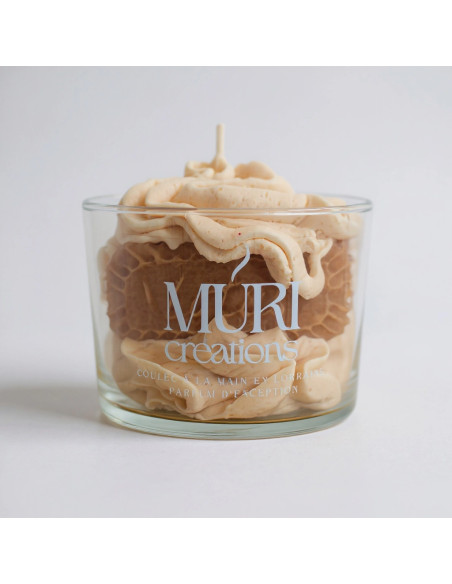 Vela artesana de soja "Speculoos"