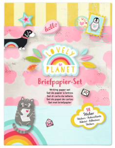 Set de cartas "Lovely Planet"