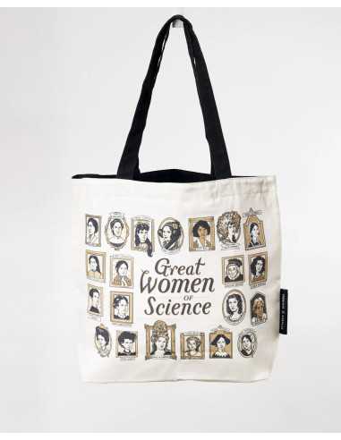 Bolso reversible de algodón reciclado "Mujeres...