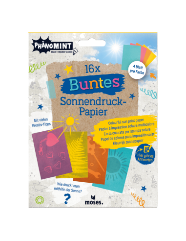 Papel solar de colores