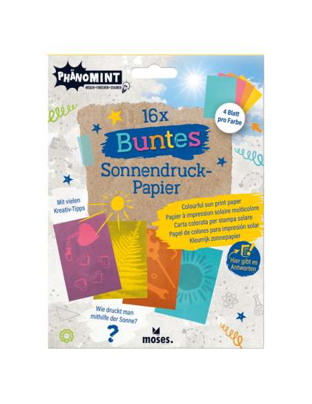 Papel solar de colores