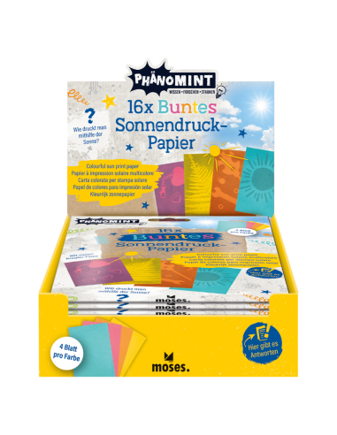 Papel solar de colores