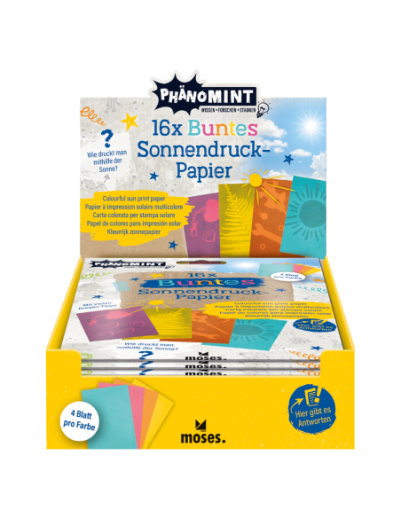 Papel solar de colores