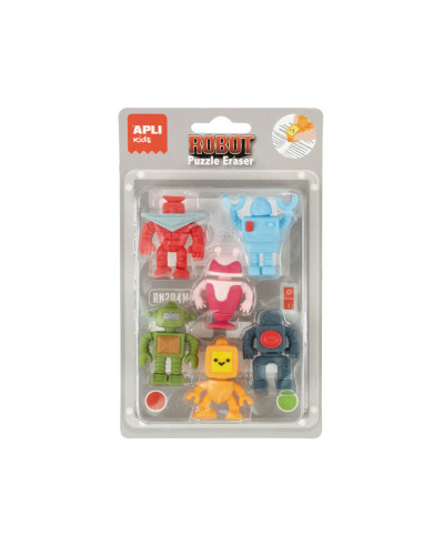 Set de gomas de borrar "Puzzle"