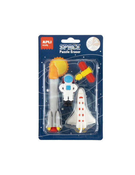 Set de gomas de borrar "Puzzle"