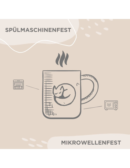 Taza de cerámica "Malwina"