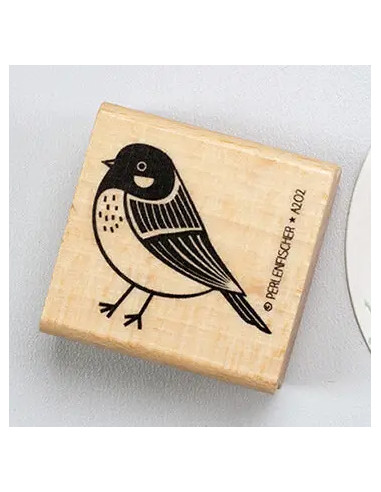 Sello de madera "Carbonero"