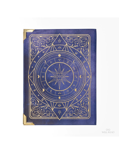 Bolso libro de cuero vegano "A History of Magic"