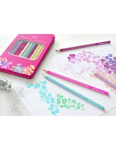 Estuche metálico de colores "Sparkle" 2