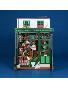 Tarjeta pop-up "Librería"