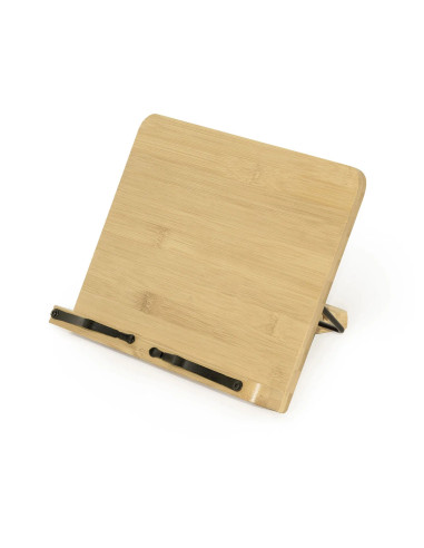 Atril plegable de bambú