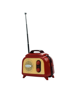Mini radio portátil "Vintage" 2