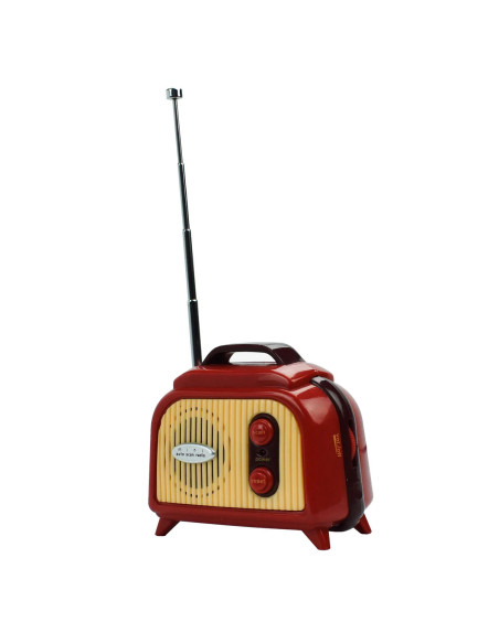 Mini radio portátil "Vintage"