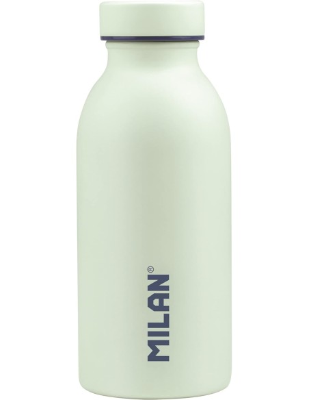 Botella de acero inoxidable verde