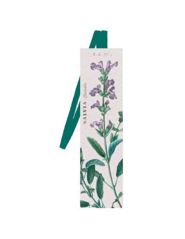 Marcapáginas con cinta elástica "Herbaria"