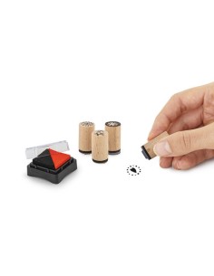Set de sellos navideños y tinta 2