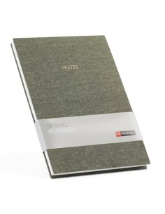 Cuaderno A5 con encuadernación artesanal 2