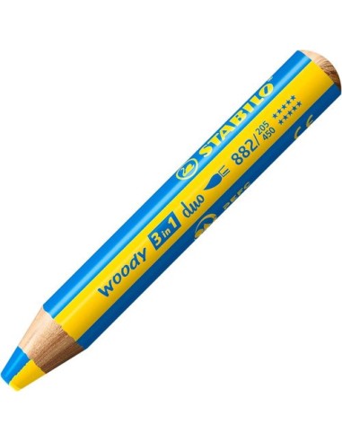 Set de 5 colores 3 en 1 bicolor "Woody"