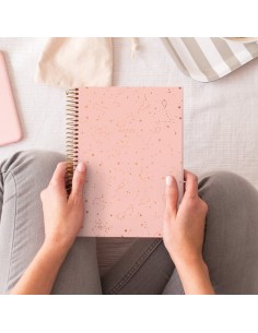 Libreta A5 "Constelación rosa" 2