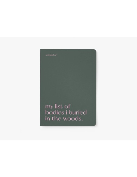 Cuaderno A5 "Bodies"